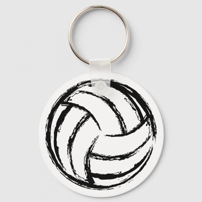 Volleyball-Schlüsselanhänger Schlüsselanhänger (Vorderseite)