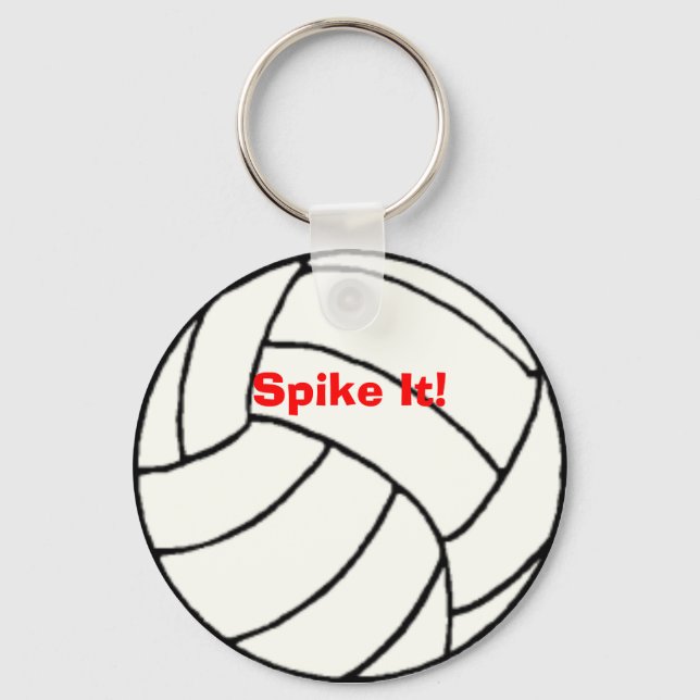 Volleyball-Schlüsselanhänger Schlüsselanhänger (Vorderseite)