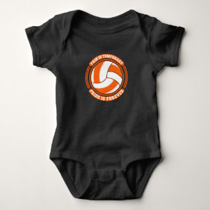 Volleyball -Schmerz Temporärer Stolz Forever Baby Strampler