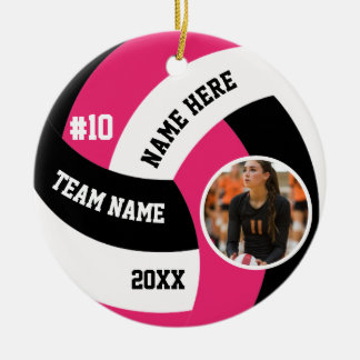 Volleyball-Schmuck Team Spieler Sport Für Sie Keramik Ornament