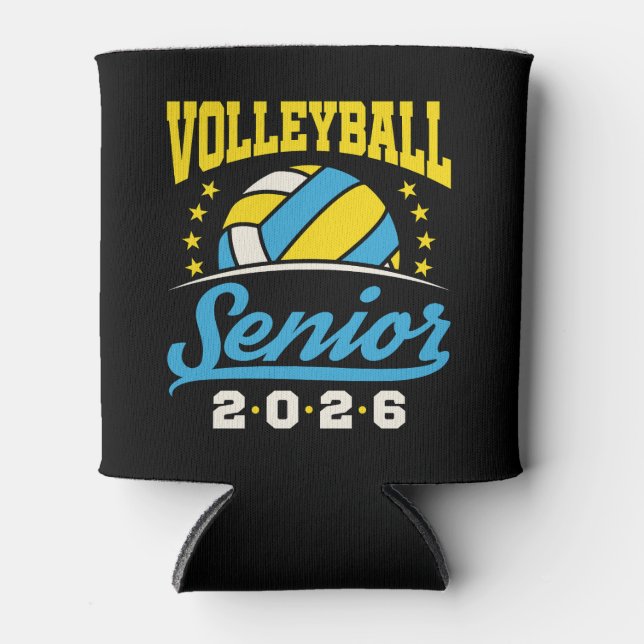 Volleyball Senior 2026  Dosenkühler (Vorderseite)