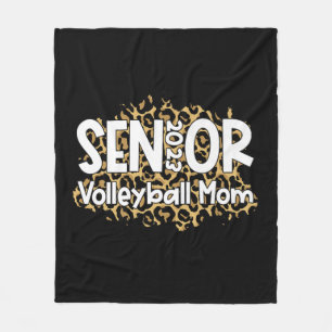 Volleyball Senior Mama Volleyball Mama Abschluss A Fleecedecke