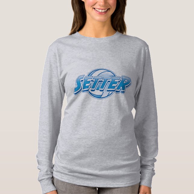 Volleyball-Setzer T-Shirt (Vorderseite)