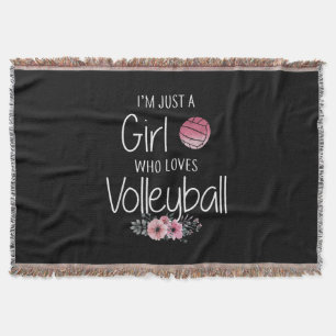 Volleyball-Shirt für Girls Teens Frauen Niedlich Decke