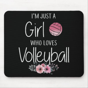 Volleyball-Shirt für Mädchen Teenager Frauen Süß Mousepad