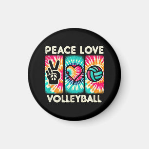 Volleyball Shirt für Teens Frauen Mädchen Liebe de Magnet