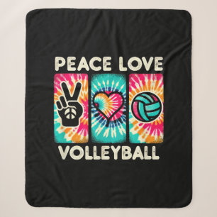 Volleyball Shirt für Teens Frauen Mädchen Liebe de Sherpadecke