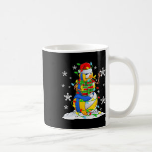 Volleyball Snowman Weihnachtsbaum Lichter Weihnach Kaffeetasse