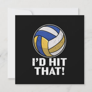 Volleyball-Spieler Das würde ich treffen Einladung