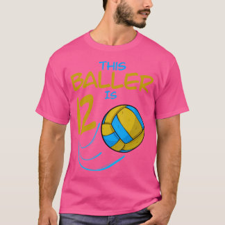 Volleyball-Spieler Dieser Baller ist 12 Volleyball T-Shirt