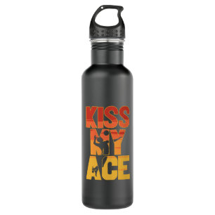 Volleyball-Spieler   Kiss My Ace Edelstahlflasche