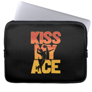 Volleyball-Spieler Kiss My Ace Laptopschutzhülle