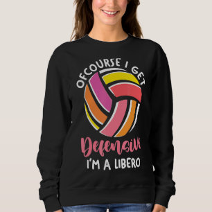 Volleyball-Spieler natürlich erhalte ich Defensive Sweatshirt