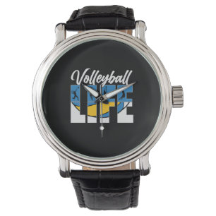 Volleyball-Spieler   Volleyball Armbanduhr