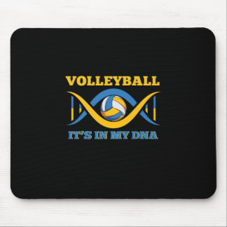 Volleyball-Spieler | Volleyball in meiner DNA Mousepad