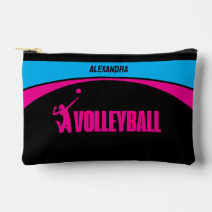 Volleyball-Spieler, Volleyball-Mädchen zum Geburts Zubehörtasche