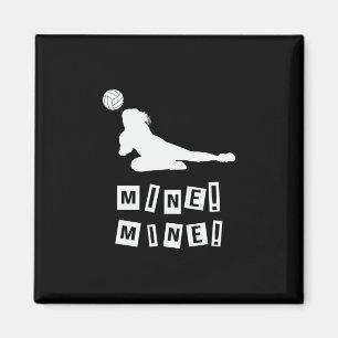 Volleyball-Spieler   Volleyball Mine Magnet