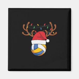 Volleyball-Spieler   Volleyball - Weihnachten Magnet