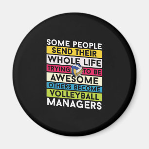Volleyball-Spieler Volleyballmanager Magnet