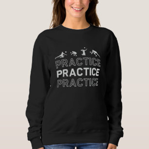 Volleyball-Spielerübungen Praxis Strand Sweatshirt