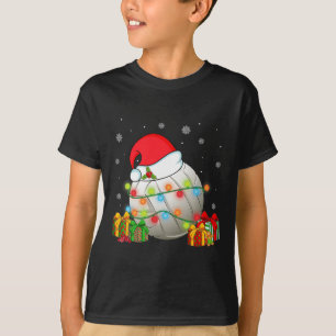 Volleyball Sport Weihnachten Weihnachtsmannmütze W T-Shirt