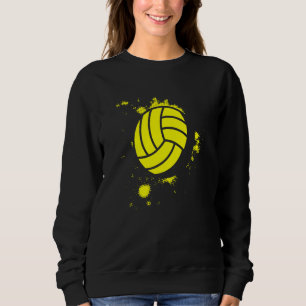 Volleyball-Sportball-Strandvolleyball-Spieler Co Sweatshirt