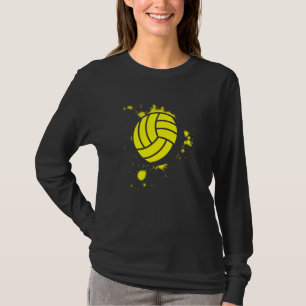 Volleyball-Sportball-Strandvolleyball-Spieler Co T-Shirt