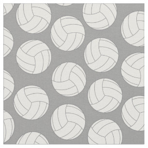 Volleyball Sports Silver Grau Stoff