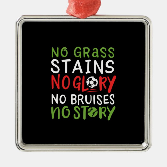 Volleyball-Sprichwort Ornament Aus Metall (Vorne)