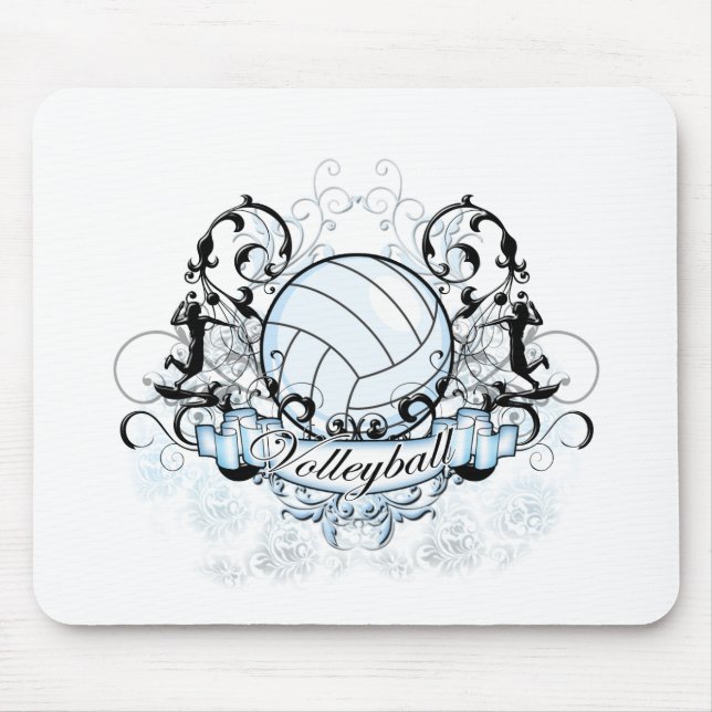 Volleyball Stammes- Mousepad (Vorne)