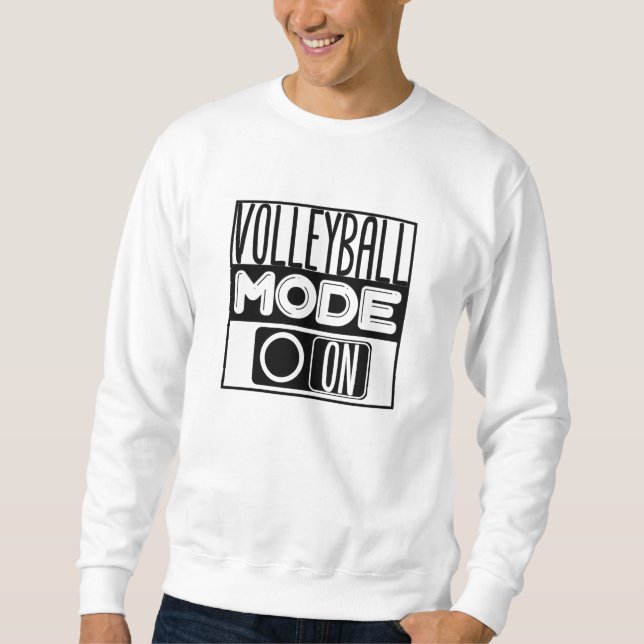 Volleyball Sweatshirt (Vorderseite)