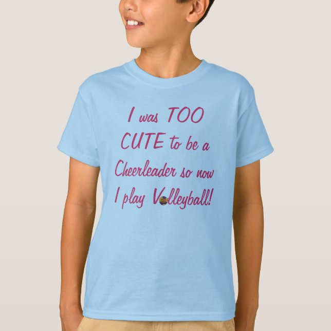 Volleyball-T - Shirt (Vorderseite)