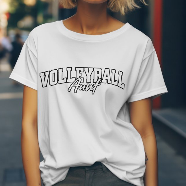 Volleyball-Tante T-Shirt (Von Creator hochgeladen)