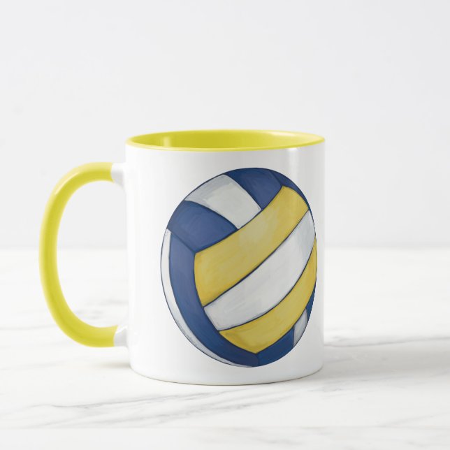 Volleyball Tasse (Links)
