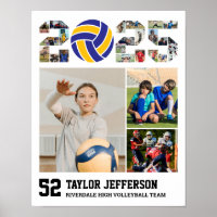 Volleyball Team Senior 2025 Sportfoto Collage