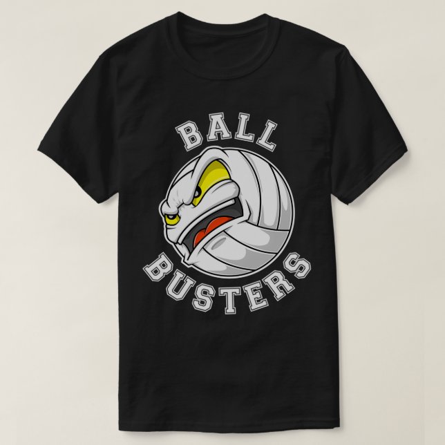 Volleyball Team Shirt für Männer Amp Women Ball Bu (Design vorne)