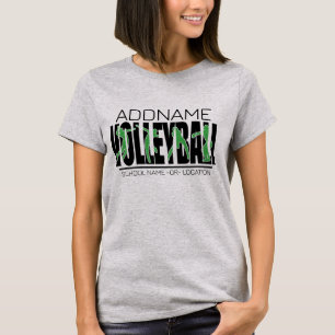 Volleyball Team Spieler ADD NAME School Top Athlet