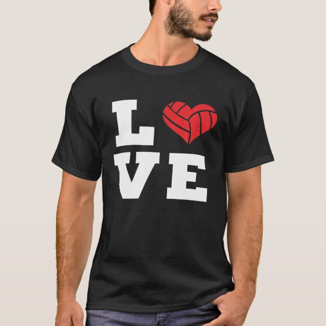 Volleyball-Team Trainer Athlete Sporty Athletic T-Shirt (Vorderseite)