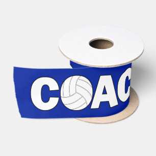 Volleyball-Trainer-kundenspezifisches Farbband Satinband