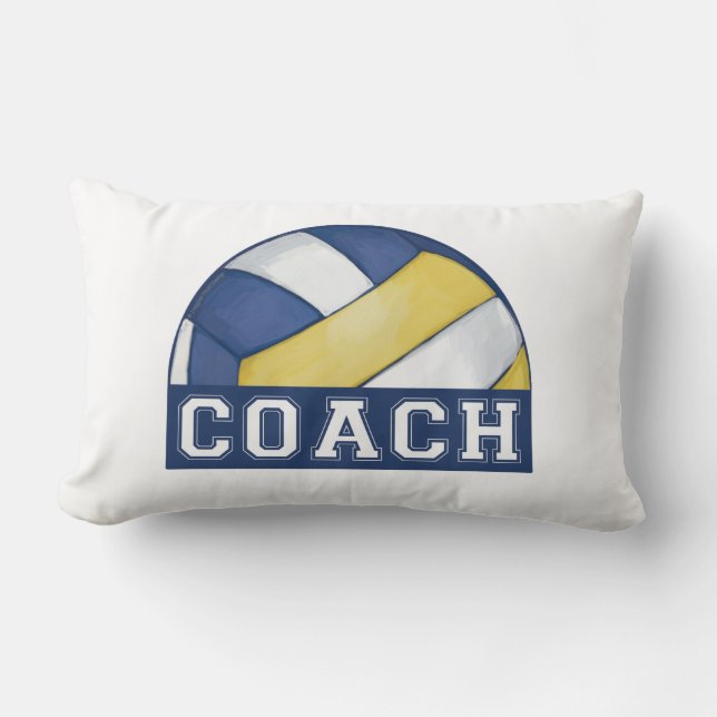 Volleyball-Trainer Lendenkissen (Vorderseite)