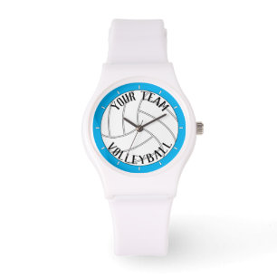 Volleyball-Trainer oder Spieler Custom Team Name S Armbanduhr