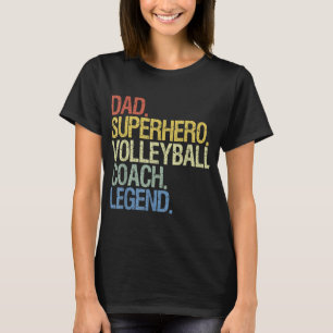 Volleyball-Trainer Papa T-Shirt