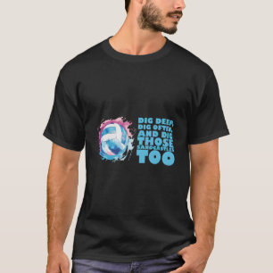 Volleyball-Trainertrainer Spiel Beach Volleyball T-Shirt