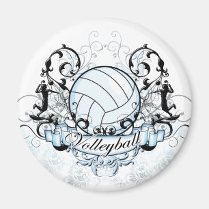 Volleyball-Tribal Magnet