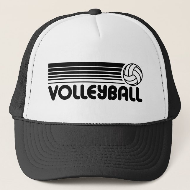 Volleyball Truckerkappe (Vorderseite)