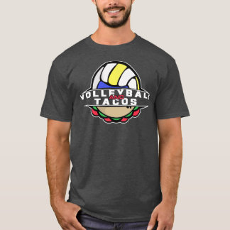Volleyball und TACOS T-Shirt