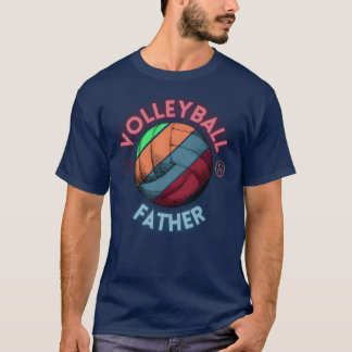 Volleyball Vater Freund T-Shirt