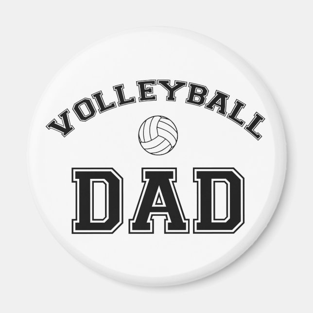 Volleyball-Vater Magnet (Vorne)