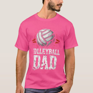 Volleyball-Vater Volleyball-Eltern T-Shirt
