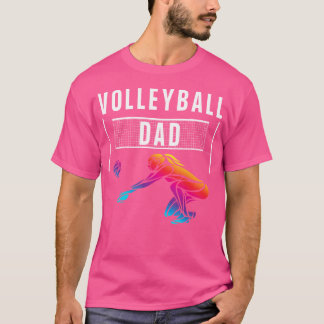 Volleyball Vater Volleyball Lover Witziges Volleyb T-Shirt